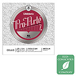 Pro-Arte 3/4 Cello C String - tungsten-silver/nylon: Medium
