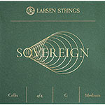 Sovereign Cello G String - Tungsten/stranded steel, medium