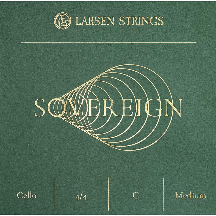 Sovereign Cello C String - Tungsten/stranded steel, medium