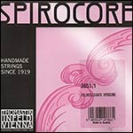 Spirocore Cello E String - chr/steel: Medium