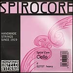 Spirocore Cello D String - chr/steel: Thick/Stark