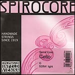 Spirocore Cello G String - chr/steel: Thin/weich