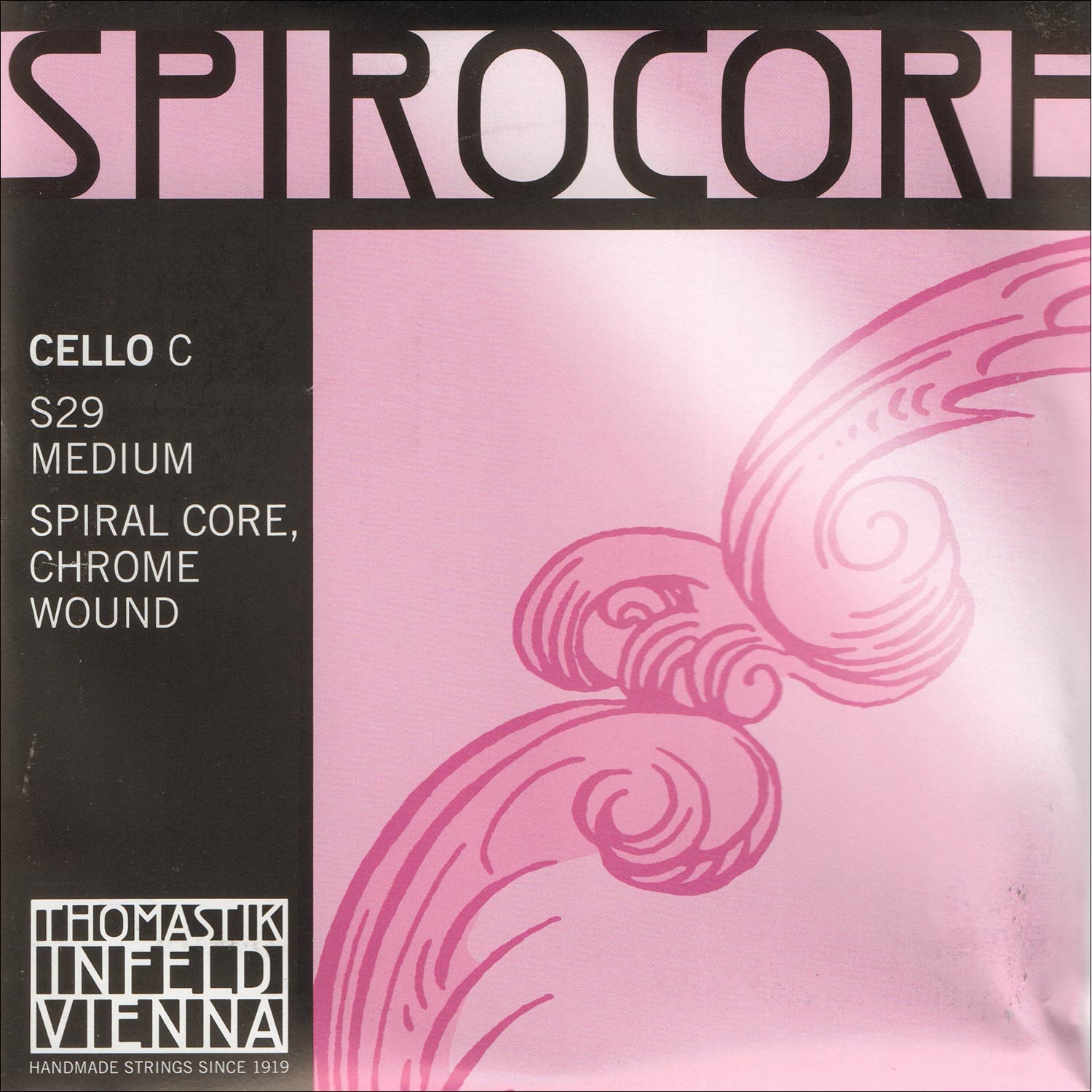 Spirocore Cello C - chr/steel: Medium