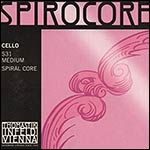 Spirocore Cello String Set - Medium