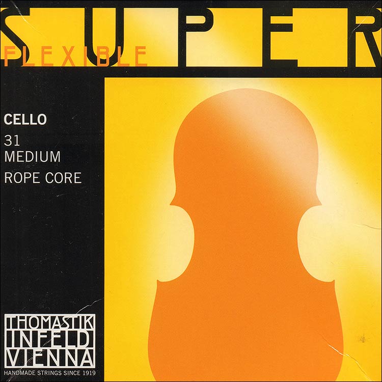 Superflexible Cello String Set: Medium