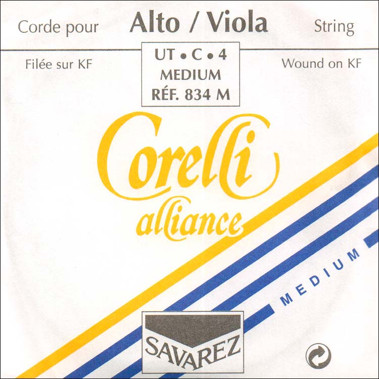 Alliance Viola C String - tungsten/synthetic: Medium
