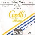 Alliance Viola C String - tungsten/synthetic: Medium