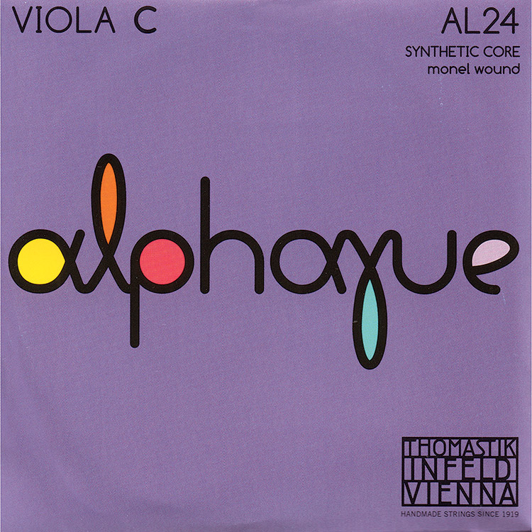 Alphayue 15.5"-16.5" Viola C String - Monel/Synthetic: Medium