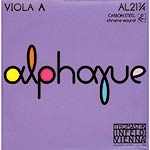 Alphayue 15" Viola A - Chrome/Carbon steel, removable ball end: Medium