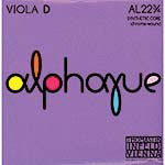 Alphayue 15" Viola D - Chrome/synthetic: Medium
