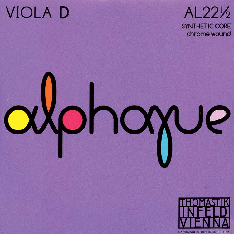 Alphayue 14" Viola D - Chrome/synthetic: Medium