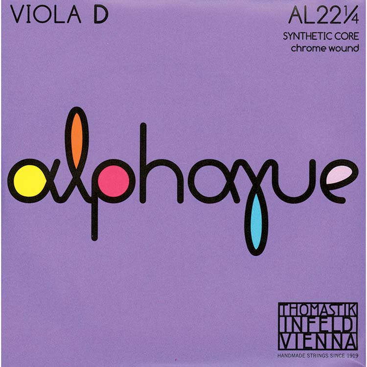 Alphayue 13"" Viola D - Chrome/synthetic: Medium