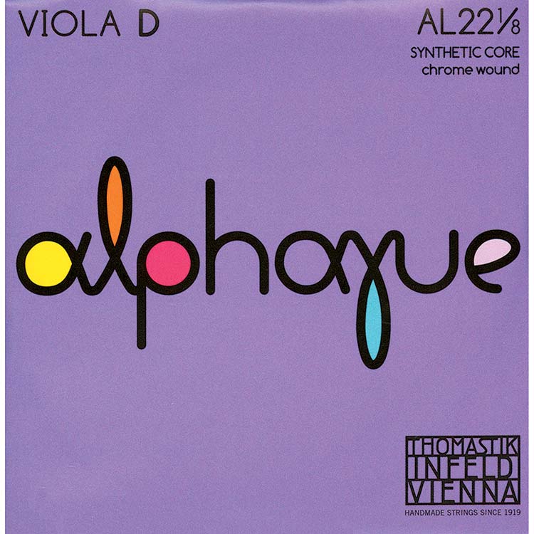 Alphayue 12" Viola D - Chrome/synthetic: Medium