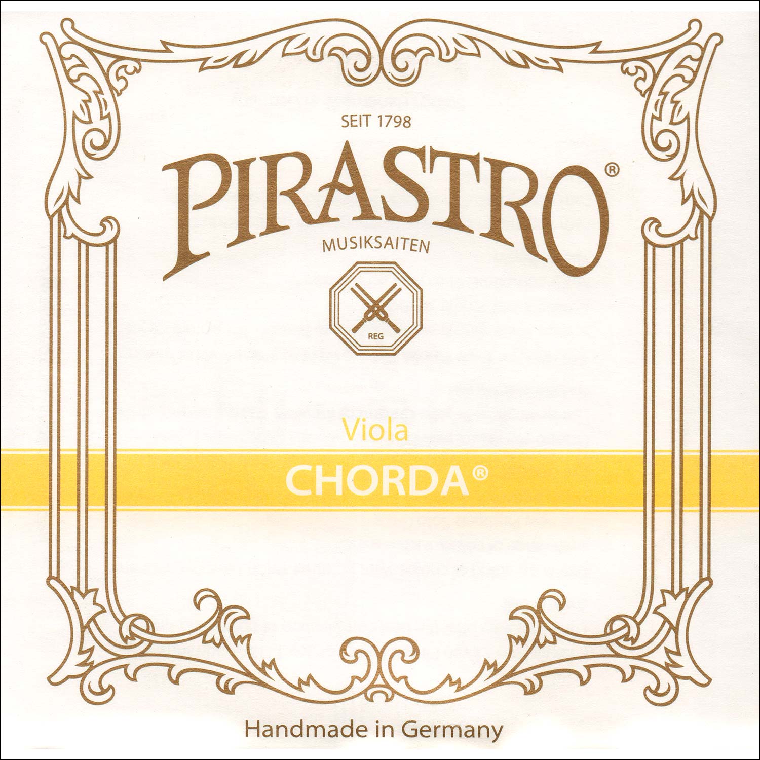 Pirastro Obligato Viola G String - Silver Wound Synthetic Core Medium Gauge For 16.5" Viola