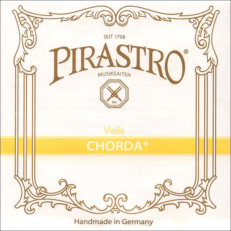 Chorda Viola C String - silver-plated/gut (23 gauge) gut knot