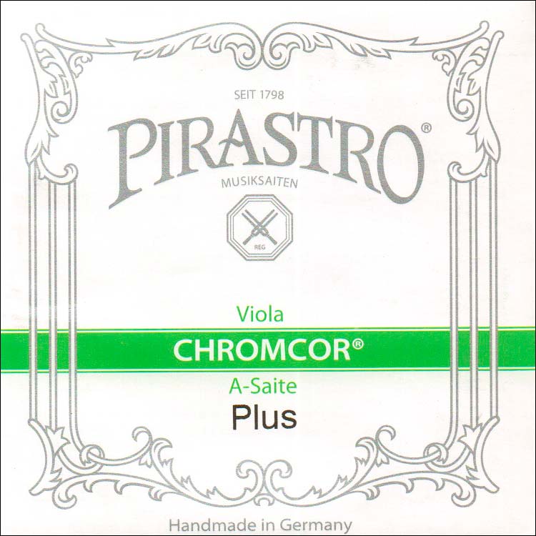 Chromcor Plus Viola A String - chr/steel: Medium