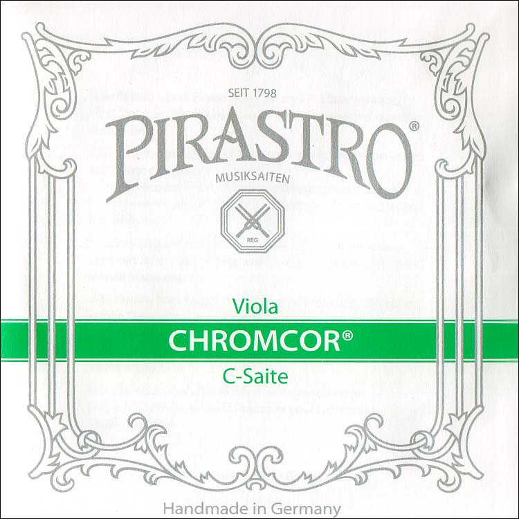 Chromcor Viola C String - chr/steel: Medium