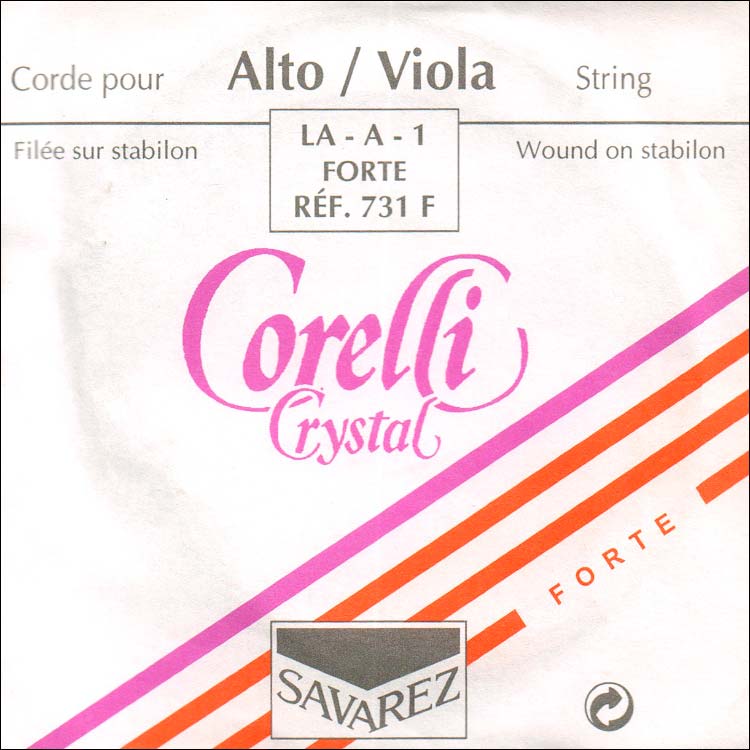Corelli Crystal Viola A String - alum/stabilon: Fort-high