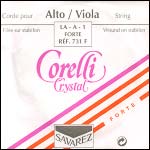 Corelli Crystal Viola A String - alum/stabilon: Fort-high