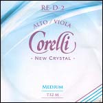 Corelli Crystal Viola D String - alum/stabilon: Medium