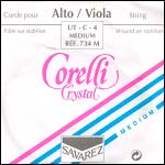 Corelli Crystal Viola C String - tungsten/stabilon: Medium
