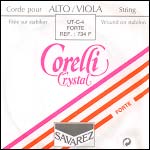 Corelli Crystal Viola C String - tungsten/stabilon: Fort-high
