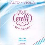 Corelli Crystal Viola String Set - Medium
