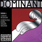 Dominant 14" Viola C String - Silver/Perlon: Medium