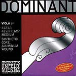 Dominant 17"+ Viola A String - Aluminum/Perlon: Medium