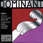 Dominant 17"+ Viola C String - Chrome/Perlon: Medium