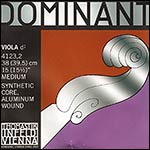 Dominant 16"-17" Viola D String - Aluminum/Perlon: Medium