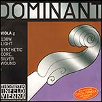 Dominant 15"-16" Viola G String - Silver/Perlon: Thin/Weich