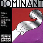 Dominant 15"-16" Viola C String - Silver/Perlon: Medium
