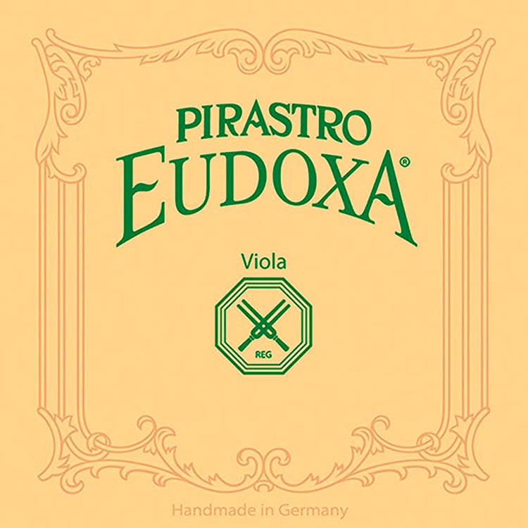 Eudoxa-Stiff Viola C String - Silver/Gut (21 3/4 Gauge) with Gut Knot