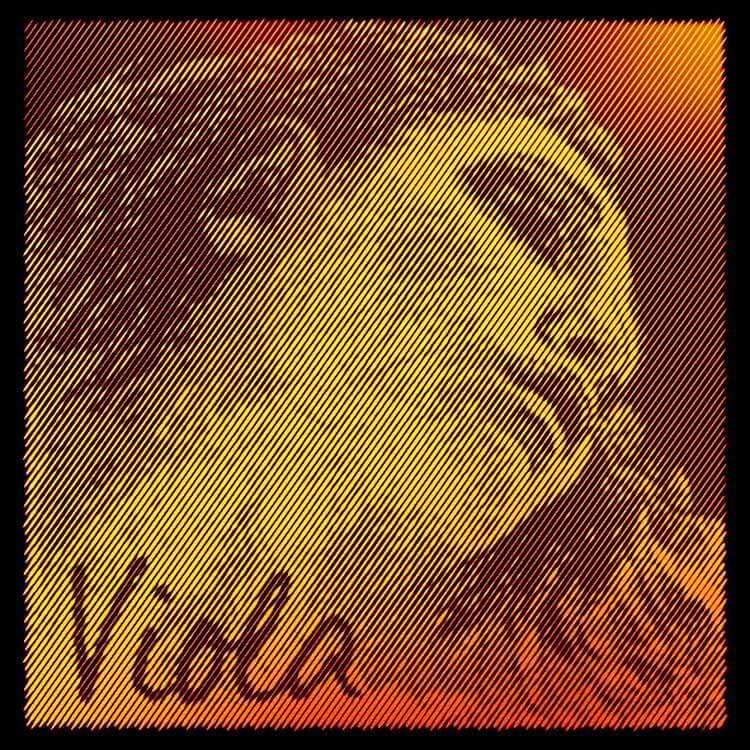 Evah Pirazzi Gold Viola C String - Tungsten-Silver/Synthetic: Medium with Ball end