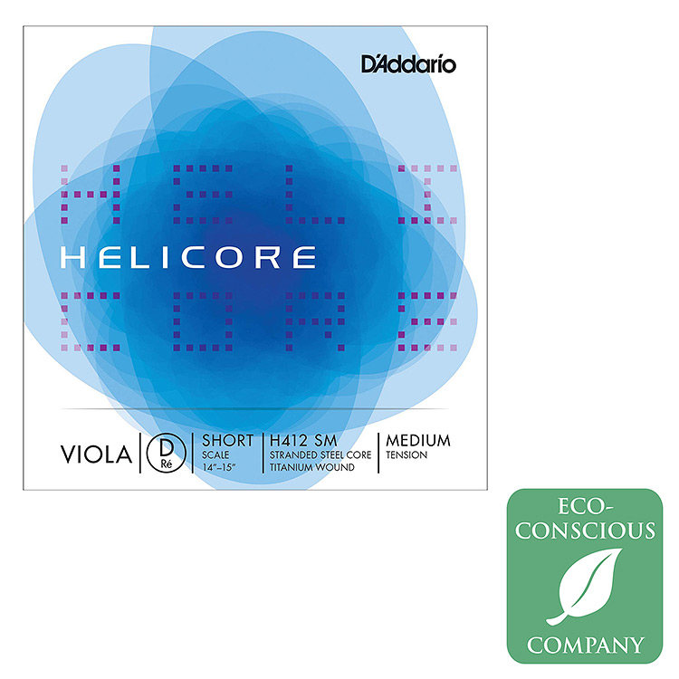 Helicore 14+ Viola D String, Medium