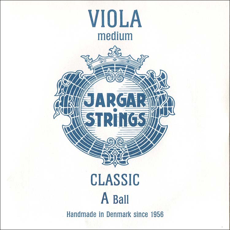 Jargar Viola A String - chr/steel: Medium, Ball end