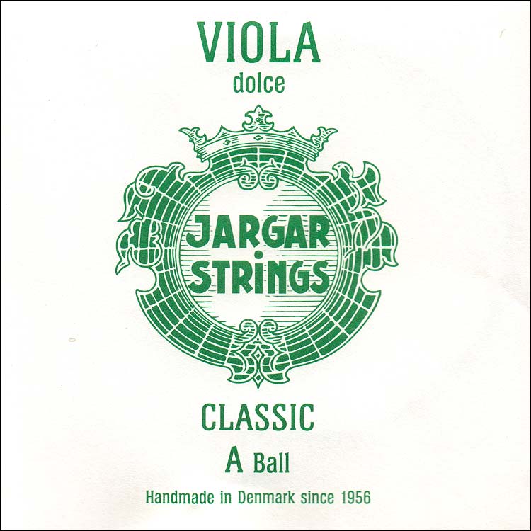 Jargar Viola A String - chr/steel: Thin/dolce, Ball end