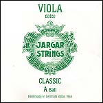 Jargar Viola A String - chr/steel: Thin/dolce, Ball end