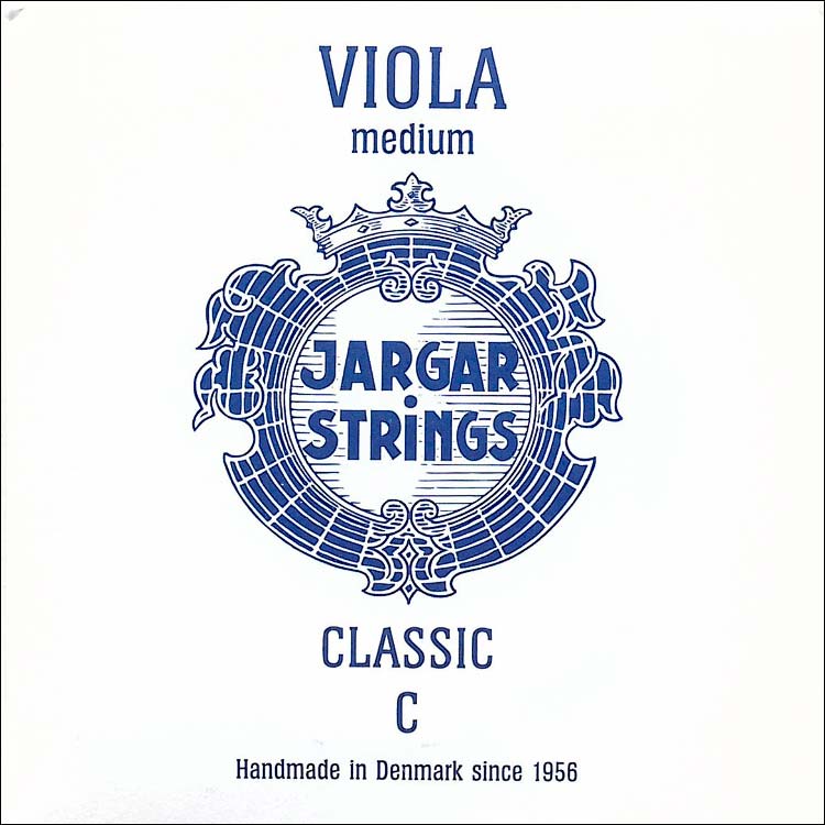 Jargar Viola C String - chr/steel: Medium