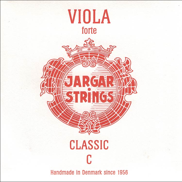 Jargar Viola C String - chr/steel: Thick/forte