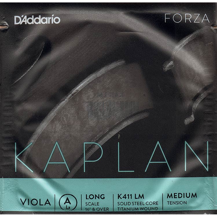 Kaplan Forza 16"-17" Viola A String, Medium