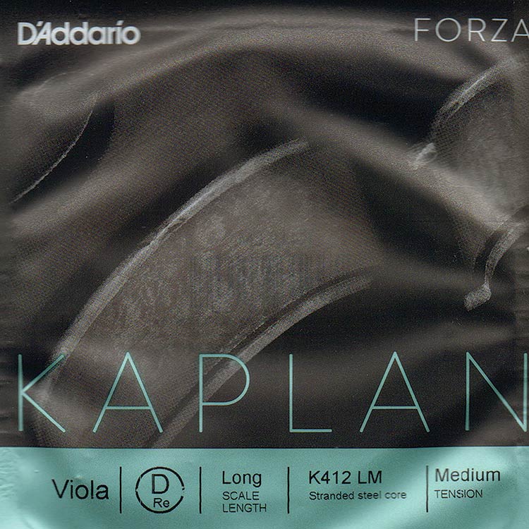 Kaplan Forza 16"-17" Viola D String, Medium