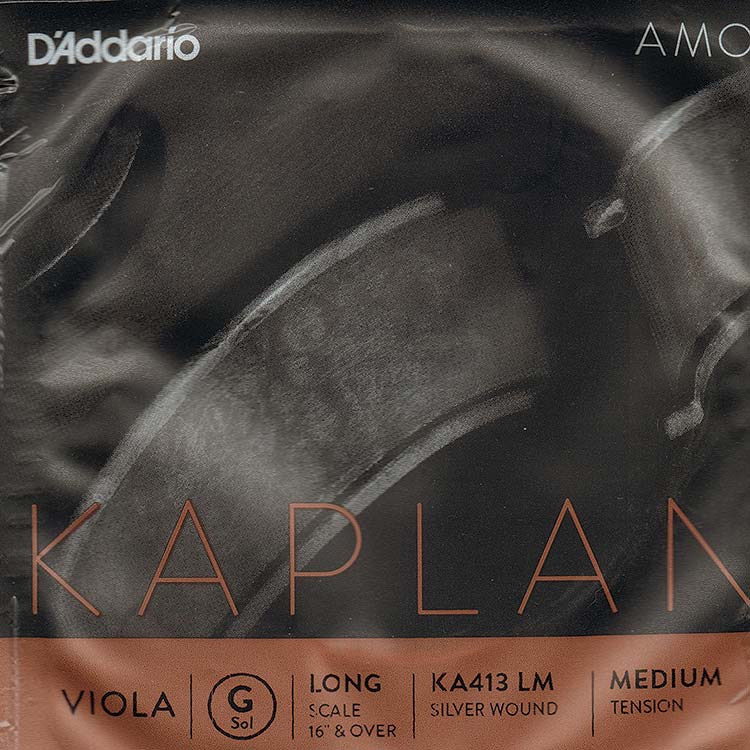 Kaplan Amo 16"-17" Viola G String, Medium
