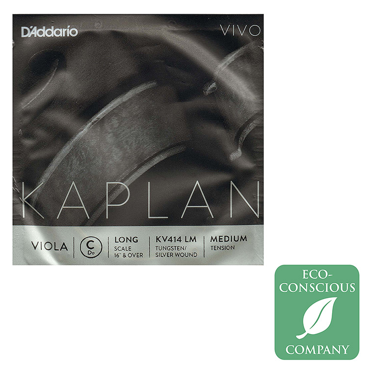 Kaplan Vivo 16"-17" Viola C String, Medium