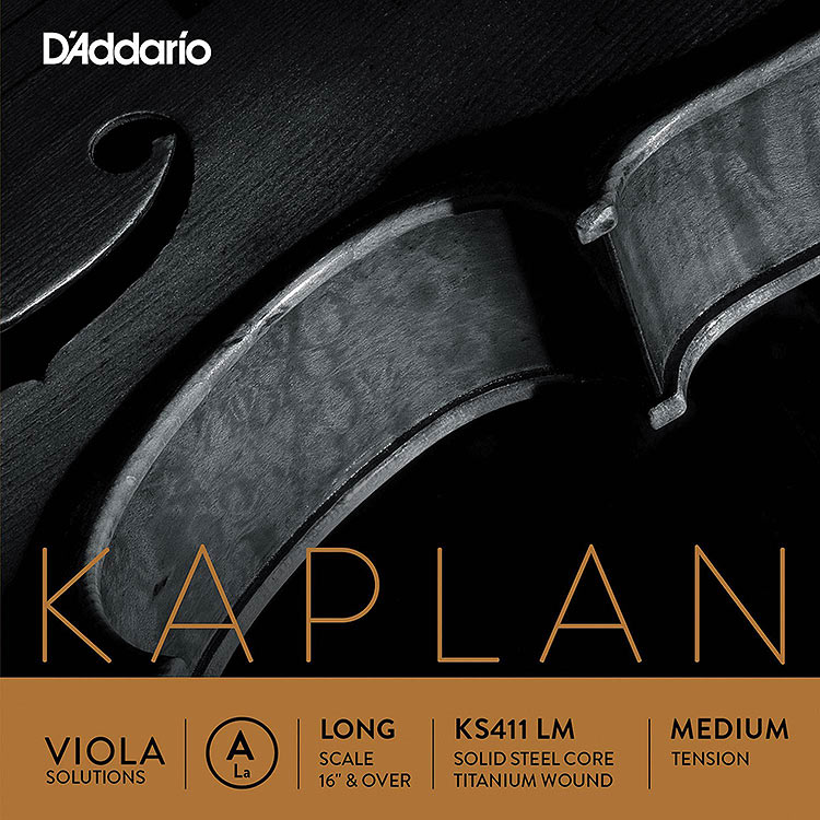 Kaplan Solutions 16"-17" Viola A String, Medium