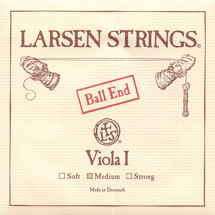 Larsen Viola A String - alloy/steel: Medium, ball end