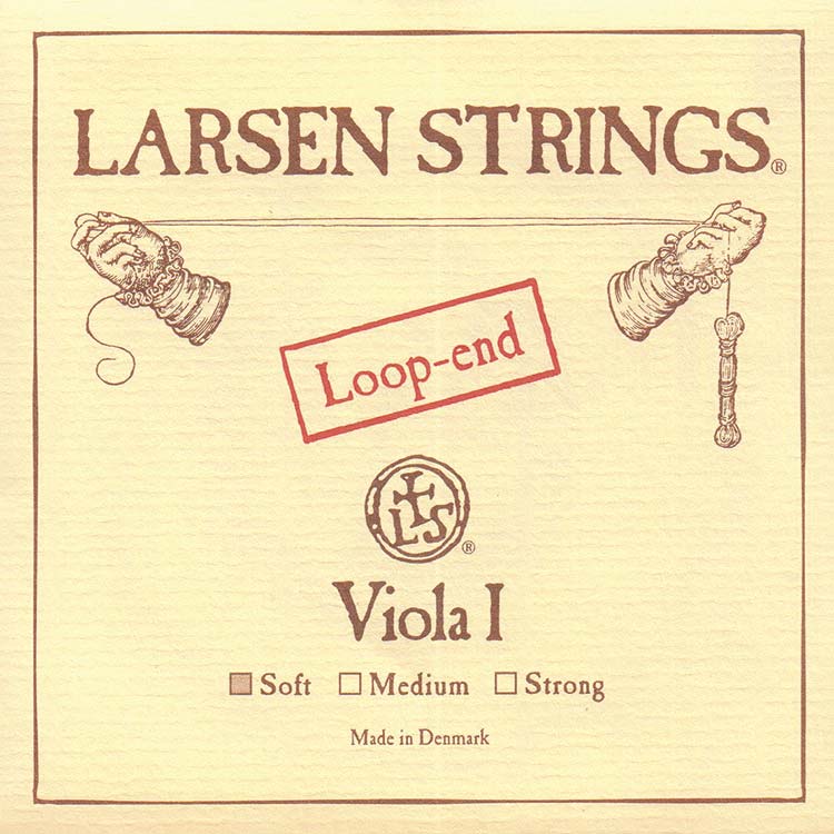 Larsen Viola A String - alloy/steel: Soft, loop