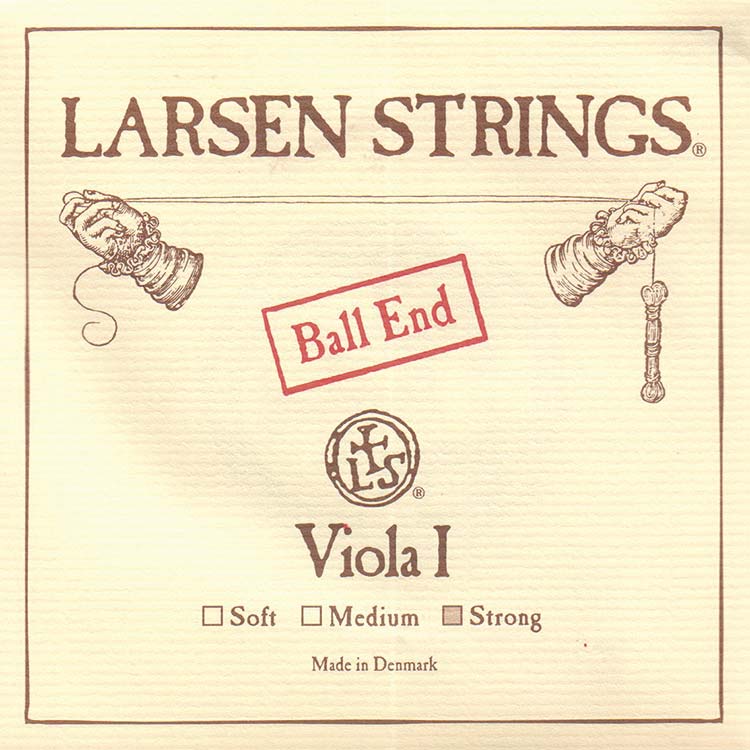 Larsen Viola A String - alloy/steel: Strong, ball end