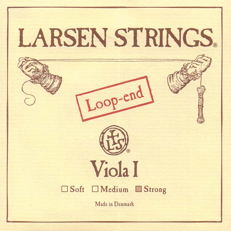 Larsen Viola A String - alloy/steel: Strong, loop